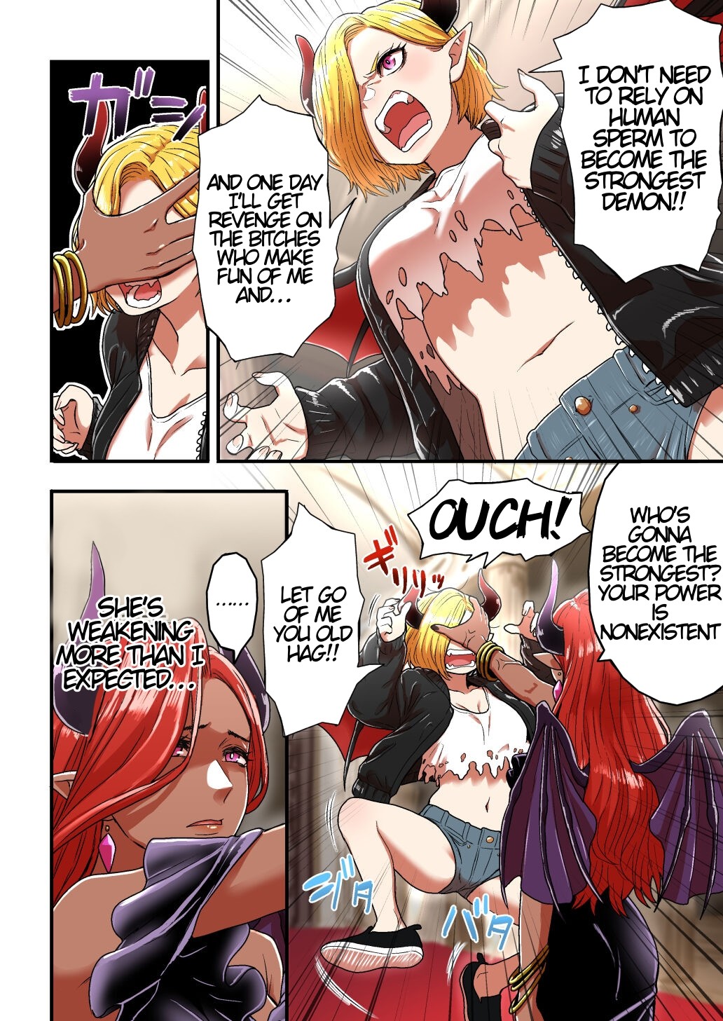 Hentai Manga Comic-Naive Delinquent Succubus Marsha-chan-Read-3